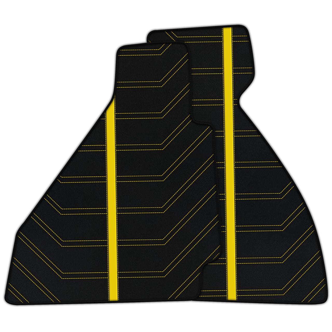 Custom Premium Diamond Leather Floor Mats for Ferrari 328 GTB. Custom fit, premium quality, precise fitment, stylish design.