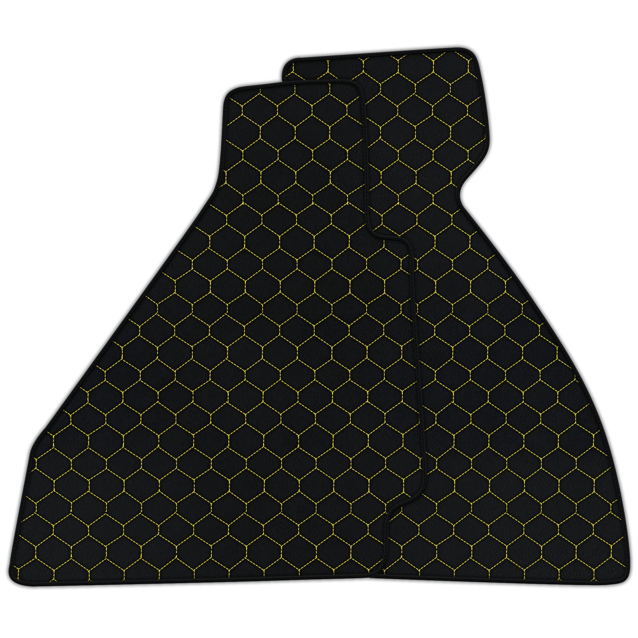 Customizable Diamond Leather Floor Mats for Ferrari 328 GTB (1985-1989) in premium quality, custom fit with precise fitment.