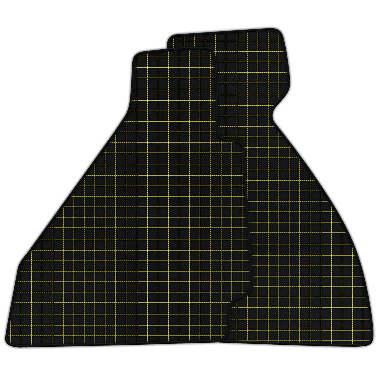 Customizable diamond leather floor mats for Ferrari 328 GTB (1985-1989) offer premium quality and precise fitment.