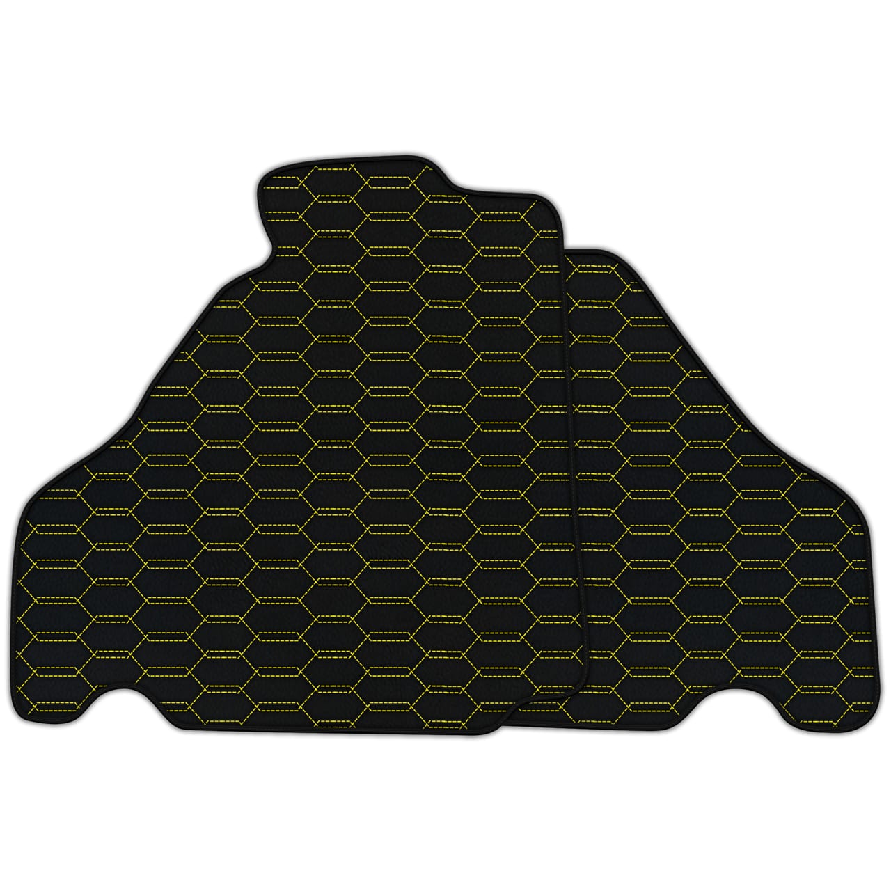 Alfombrillas de cuero con diamantes personalizables para Ferrari 360 (1999-2005). Calidad premium, ajuste perfecto.