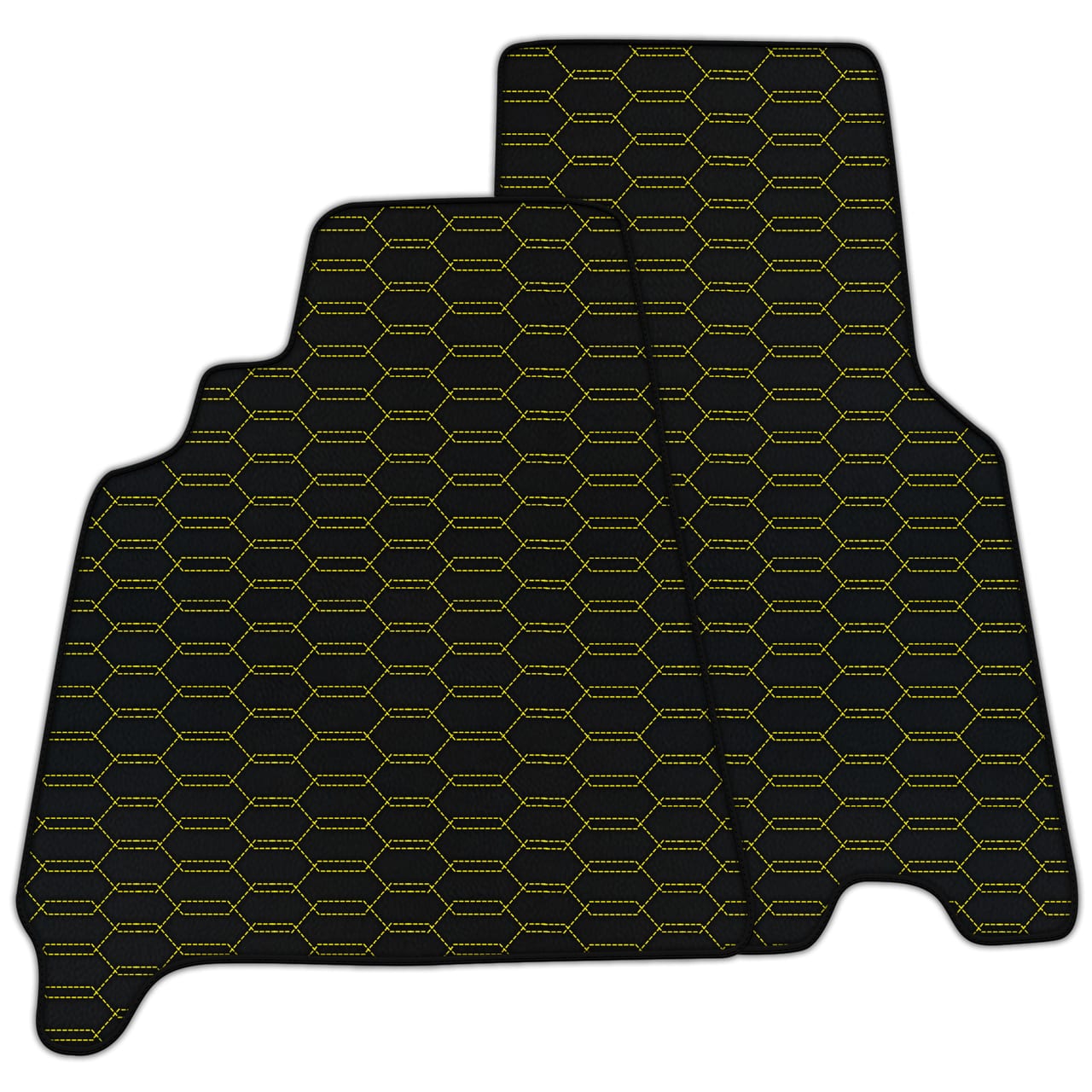 Anpassbare Diamant-Leder-Fußmatten für Ferrari 550 Maranello (1996-2002). Premium-Qualität, maßgeschneiderte Passform.