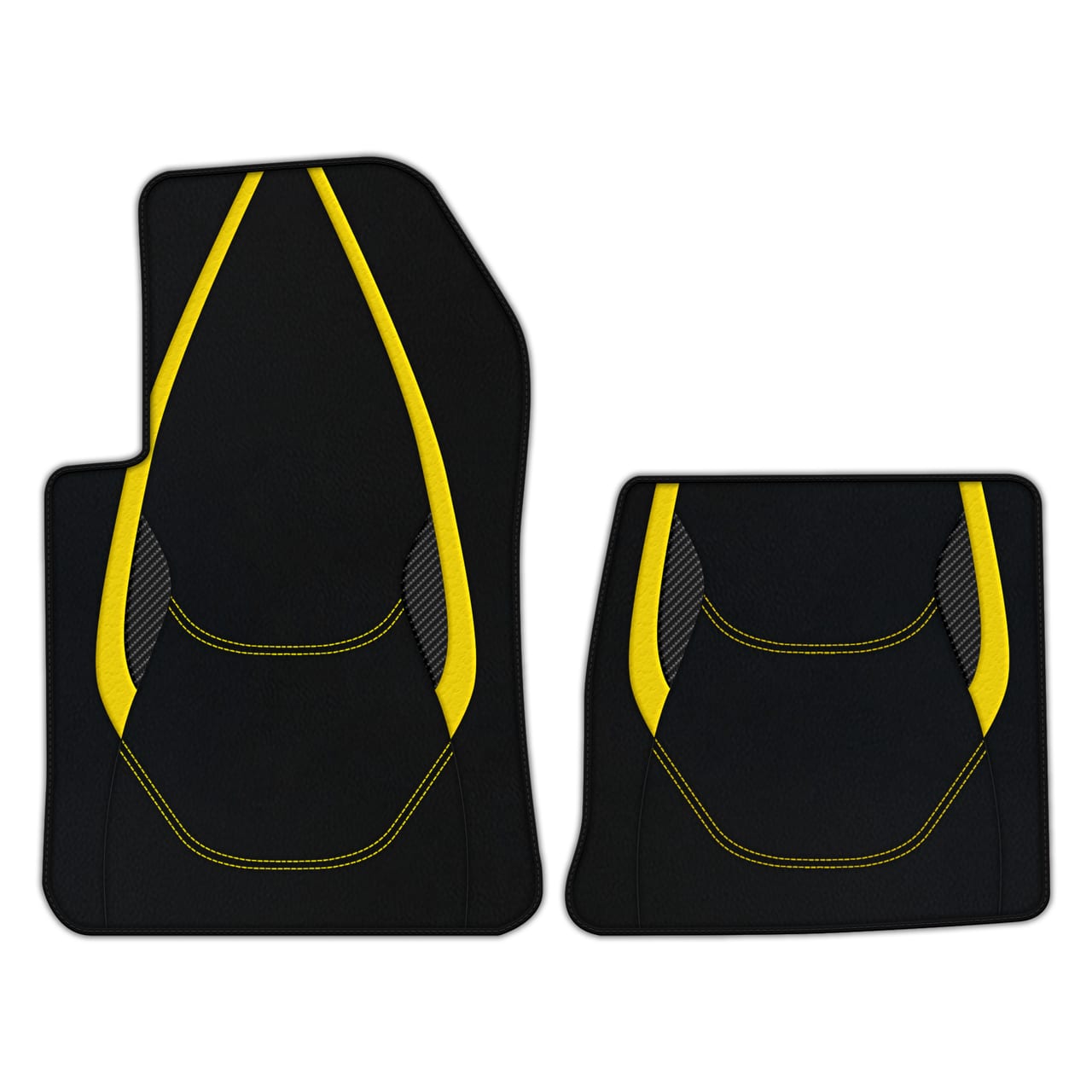Customizable diamond leather floor mats for Ferrari 599 Coupe (2006-2012). Premium quality, custom fit, precise fitment.
