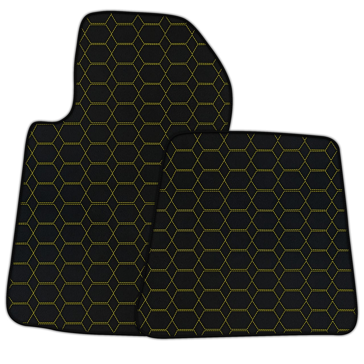 Alfombrillas de cuero con diamantes personalizables para Ferrari 599 Coupe (2006-2012). Calidad premium, ajuste perfecto.