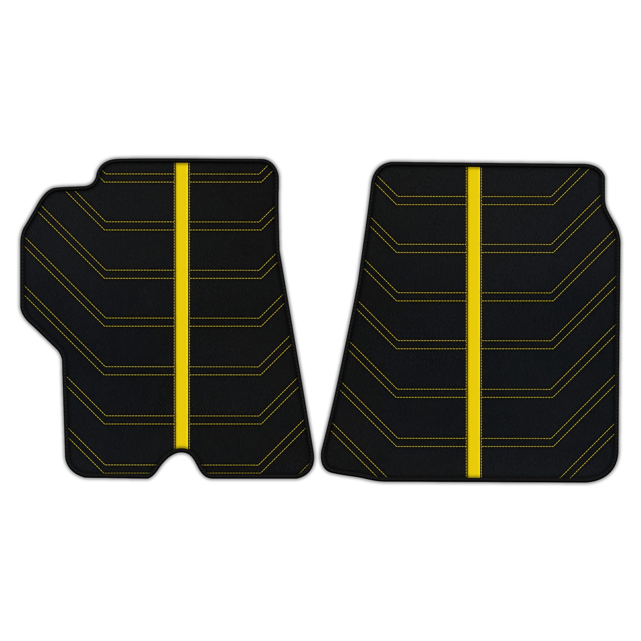 Customizable diamond leather floor mats for Ferrari California (2008-2014). Premium quality, custom fit, and precise fitment.