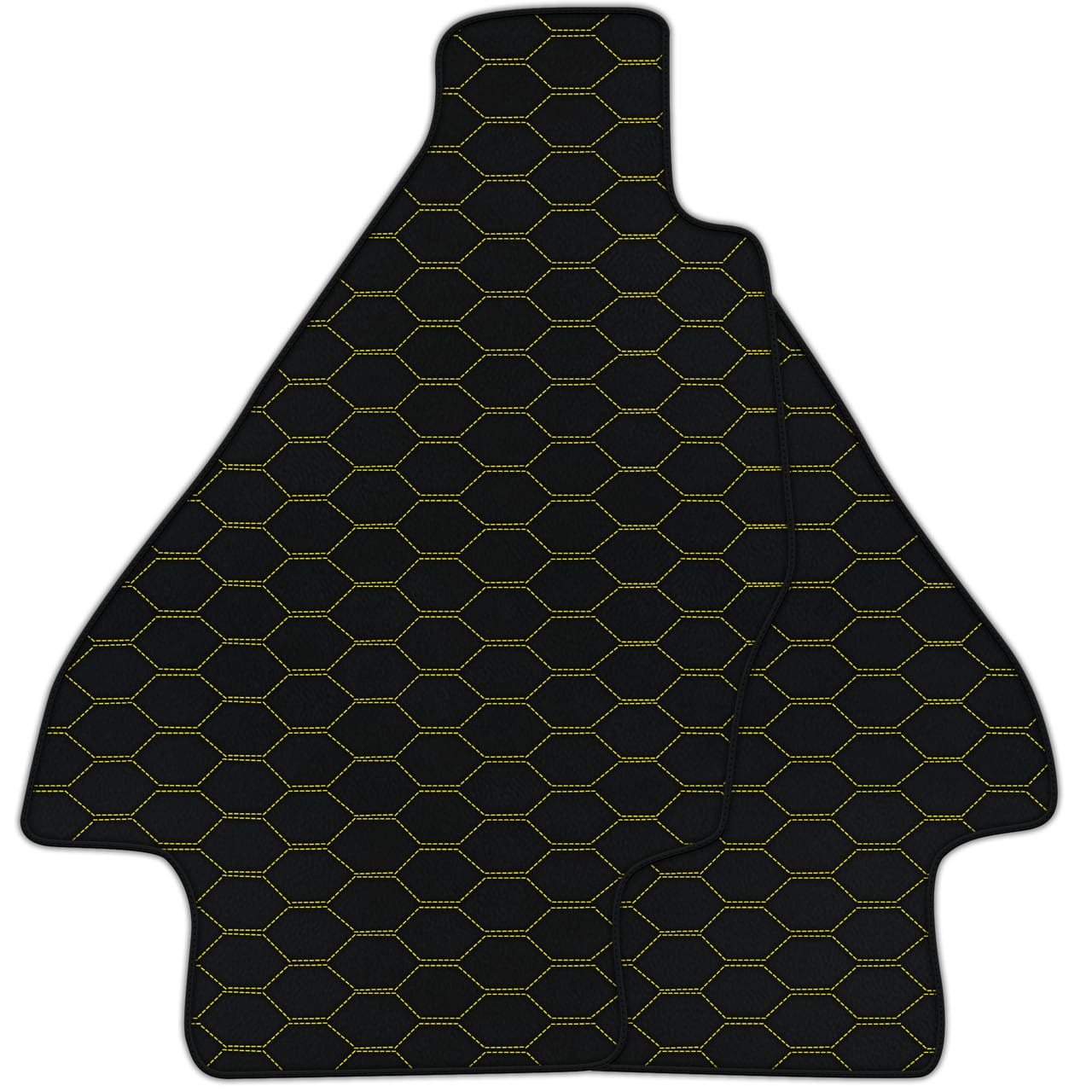 Tapis de sol en cuir diamant personnalisables pour Ferrari Dino GT4 (1973-1979). Qualité premium, ajustement précis.
