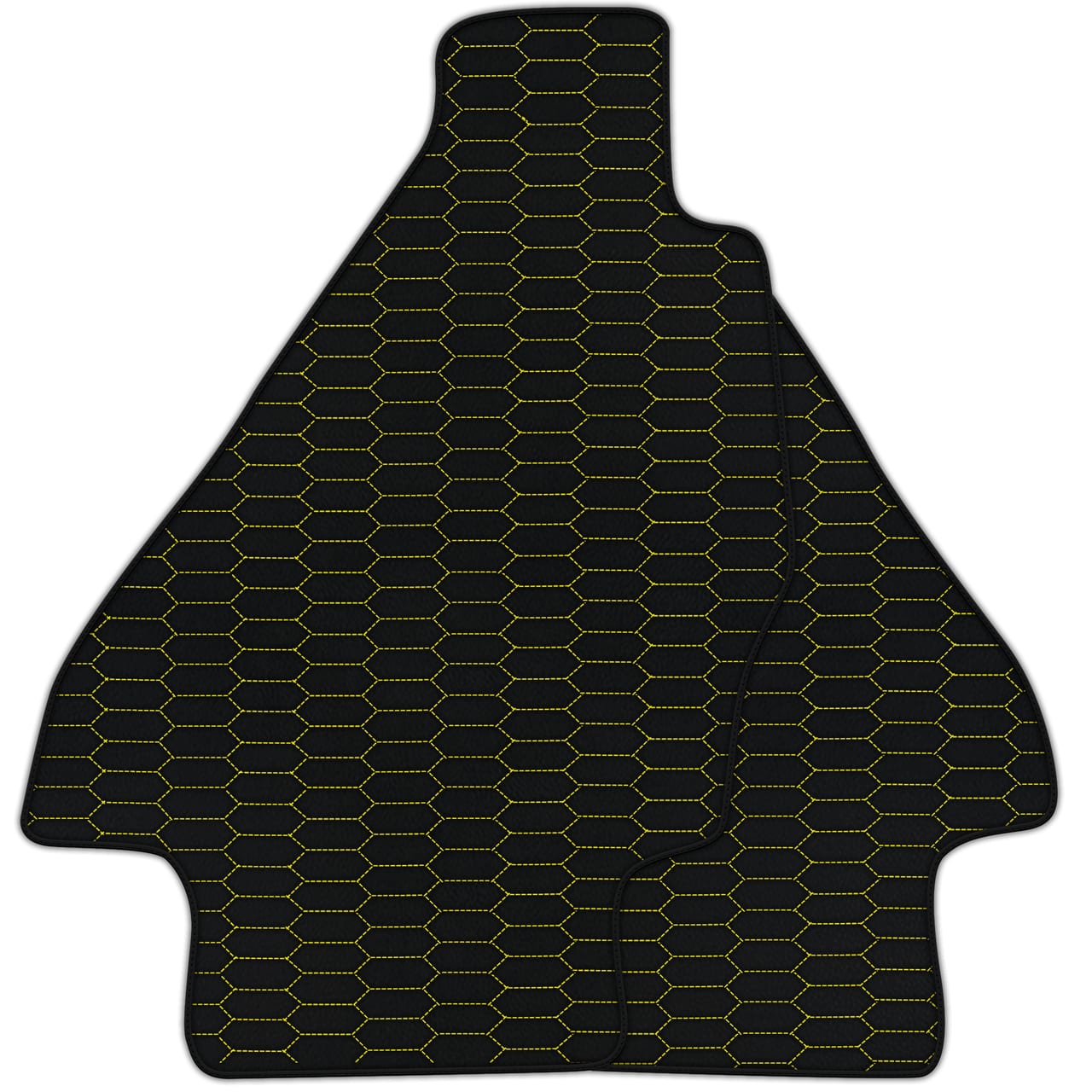 Tapis de sol en cuir diamant personnalisables pour Ferrari Dino GT4 (1973-1979). Qualité premium, ajustement parfait.