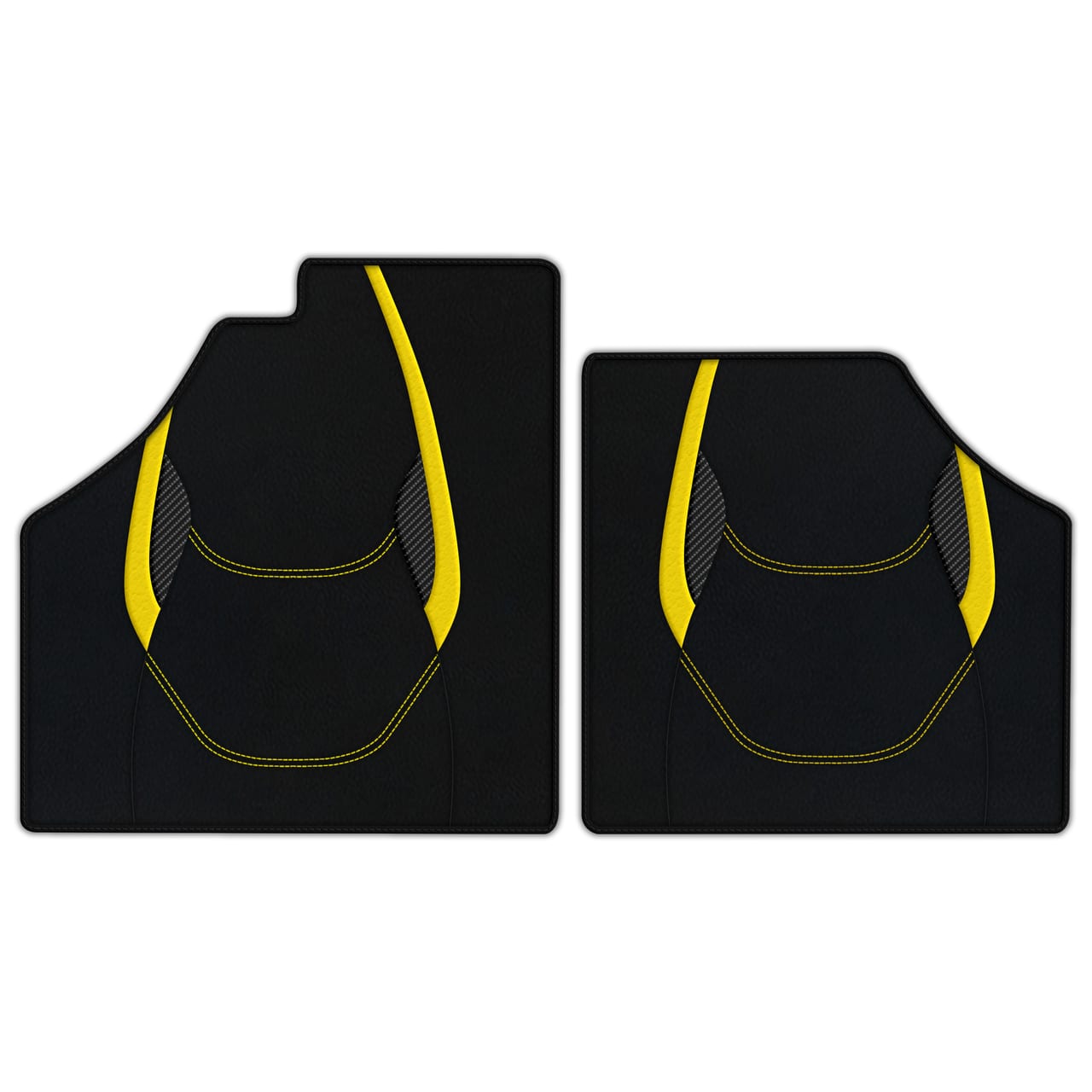 Tapis de sol en cuir diamant Ferrari Enzo - ajustement sur mesure, qualité premium