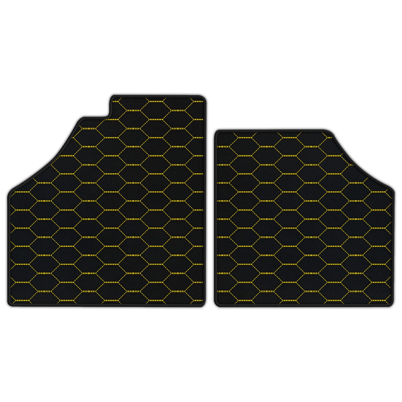 Tappetini in pelle diamantata personalizzabili per Ferrari Enzo (2002-2004). Qualità premium, vestibilità su misura.