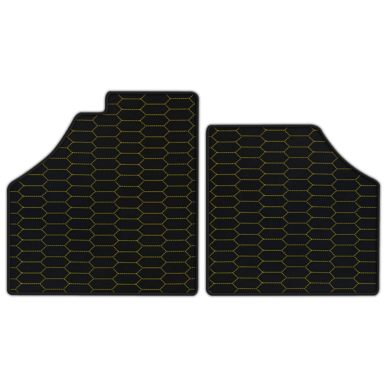 Customizable diamond leather floor mats for Ferrari Enzo (2002-2004), premium quality, custom fit, precise fitment.
