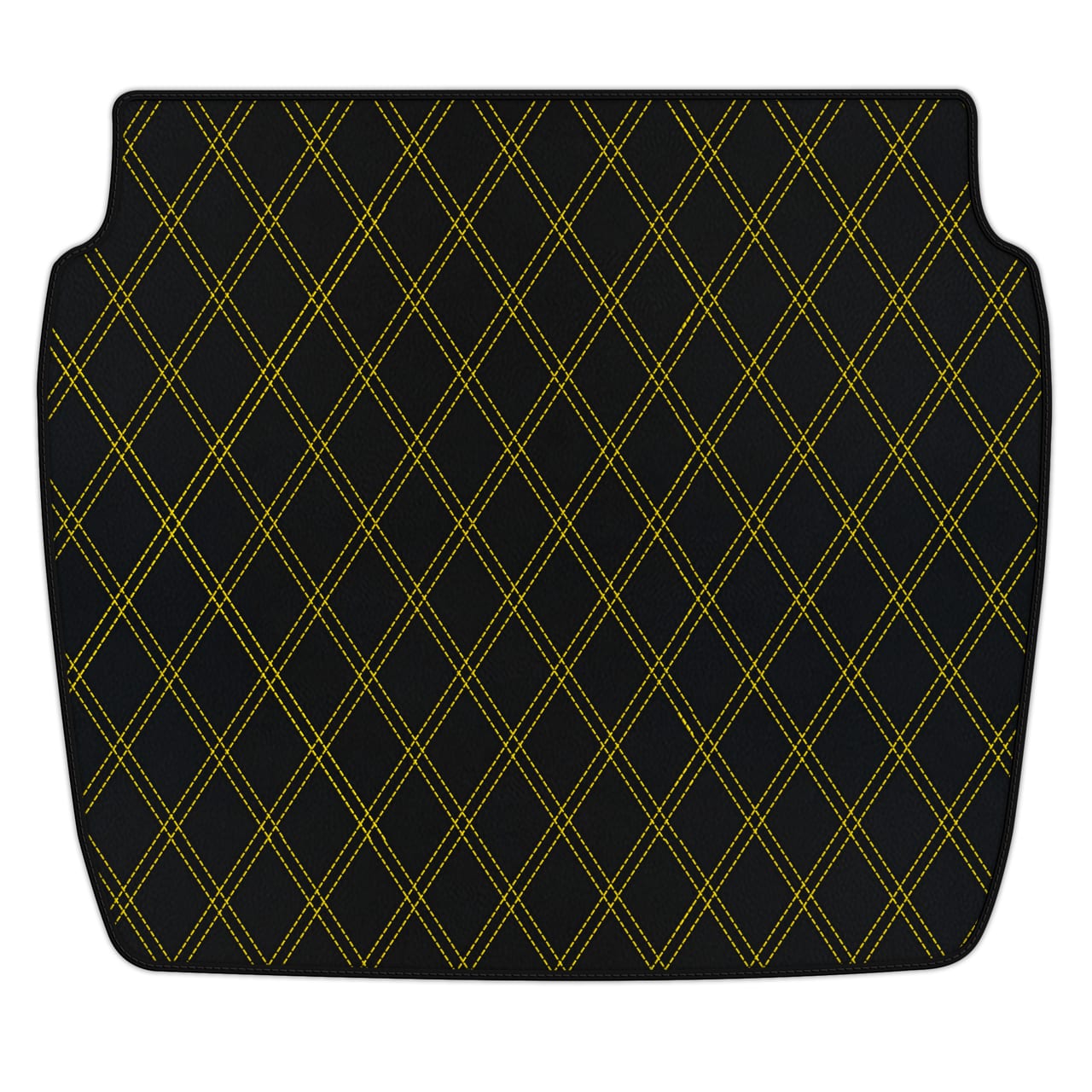 Customizable diamond leather trunk floor mats for Ferrari F355. Premium quality, custom fit with precise fitment and luxury p