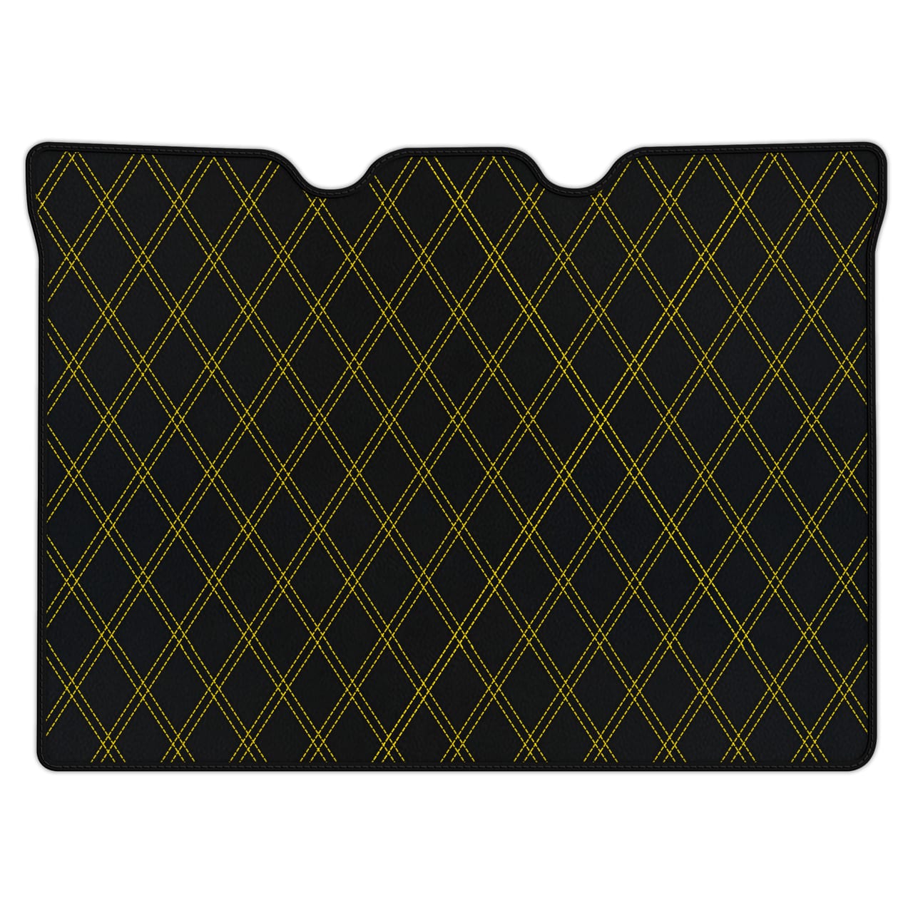 Customizable diamond leather trunk floor mats for Ferrari F430 (2004-2009), premium quality, custom fit, precise fitment.