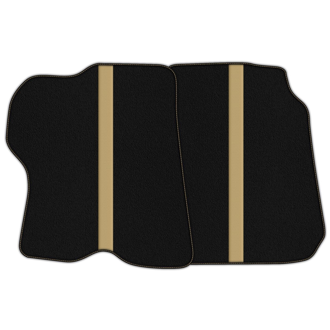 Alfombrillas de lujo negras para Ferrari GTC4 Lusso, hechas de cuero diamante premium, ajuste personalizado y preciso.