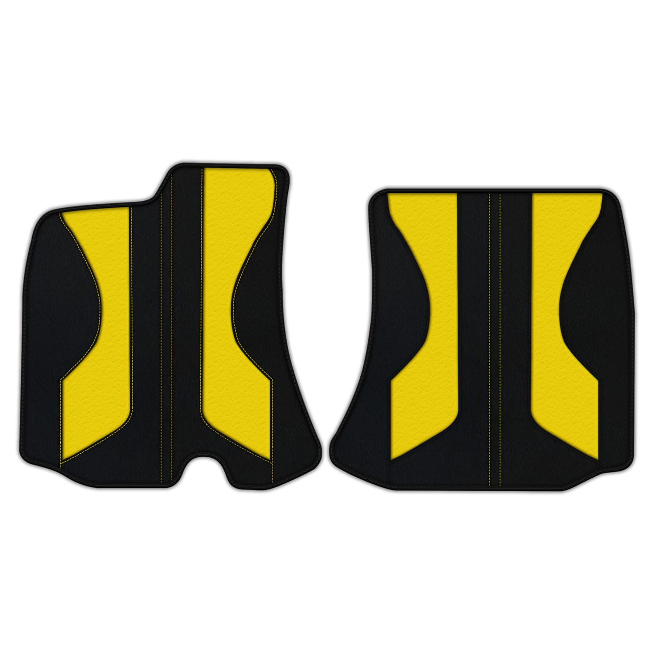 Customizable Diamond Leather Floor Mats for Ferrari Portofino (2018-2023). Premium quality, custom fit, precise fitment.