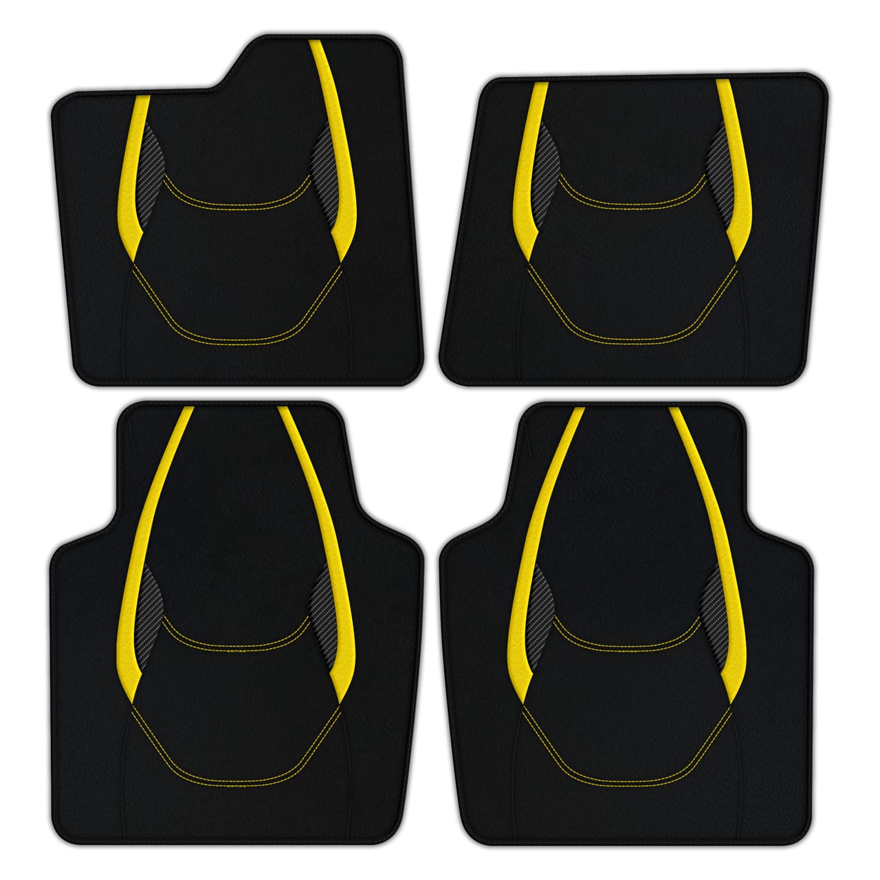 Customizable diamond leather floor mats for Ferrari Purosangue (2023-2024). Premium quality, custom fit, precise fitment. AW2