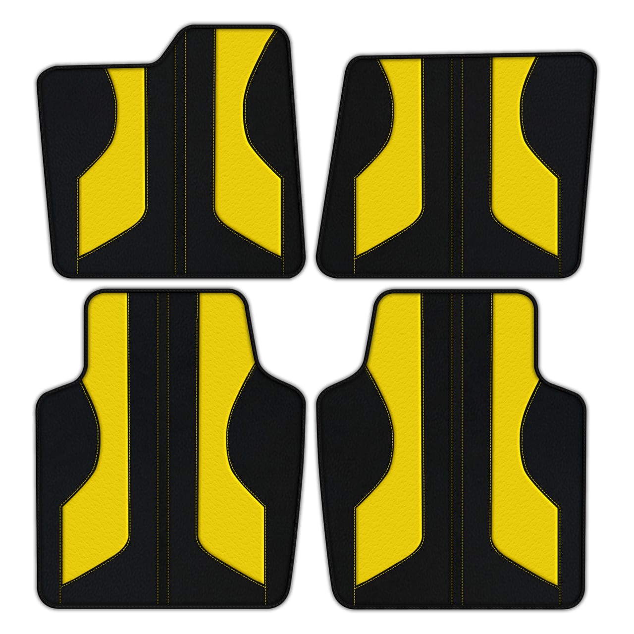 Tapis de sol en cuir personnalisables pour Ferrari Purosangue (2023-2024), matériau de luxe, qualité premium, ajustement préc