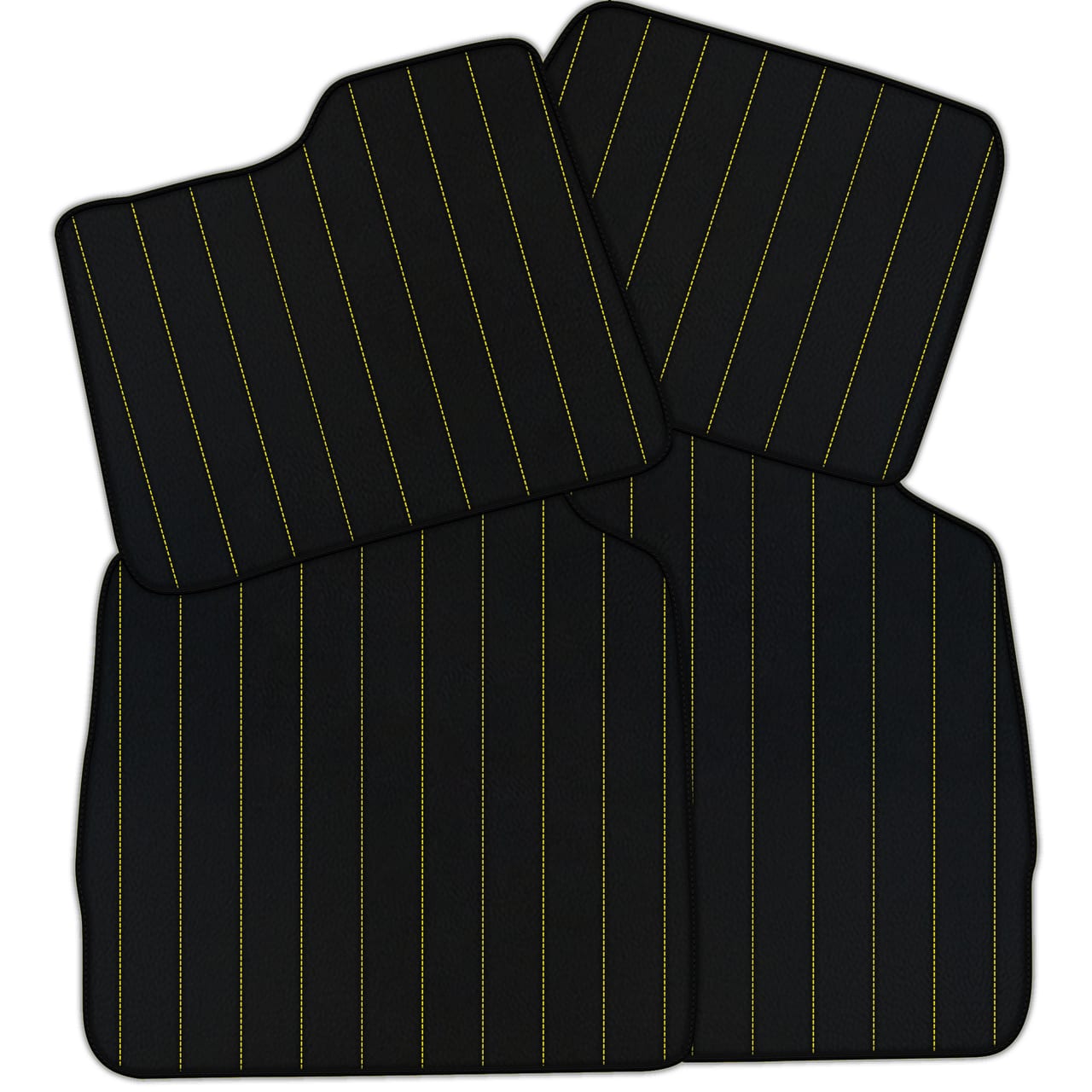 Customizable Diamond Leather Floor Mats for Ferrari Purosangue (2023-2024). Premium quality, custom fit, precise fitment.
