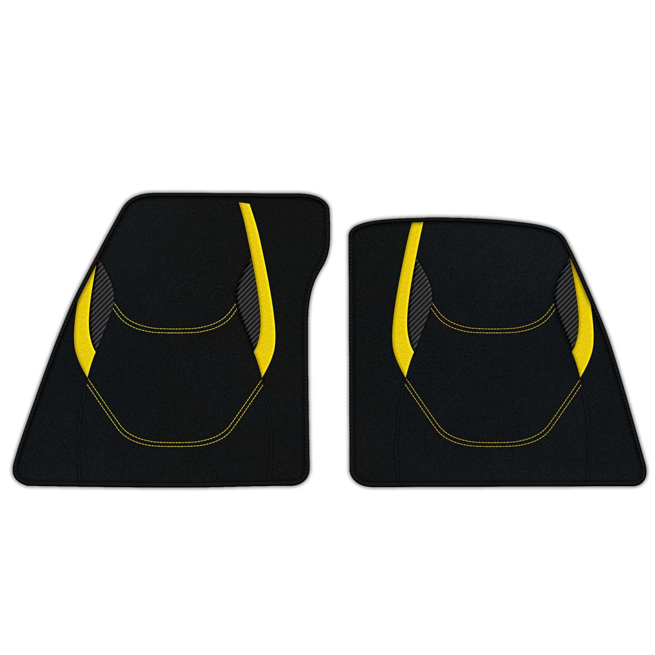 Alfombrillas de cuero personalizables para Ferrari SF90 Stradale (2019-2024). Calidad premium, ajuste preciso, AW23 pat.