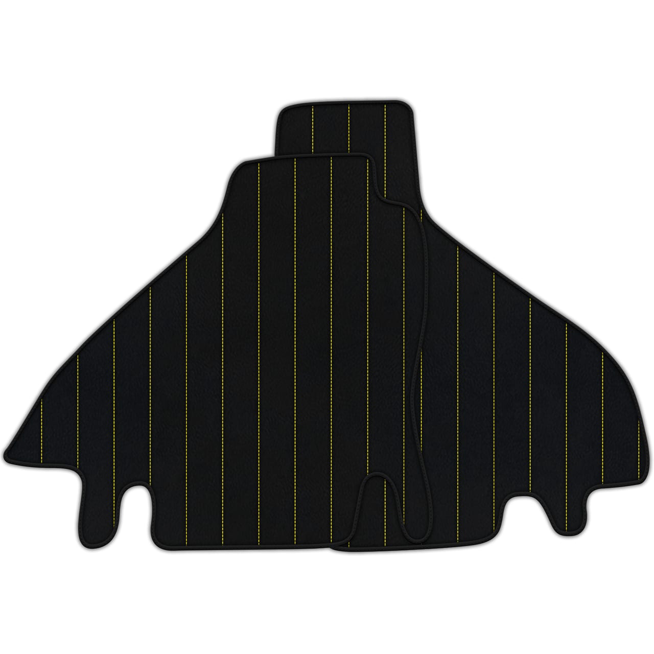 Anpassbare Diamant-Leder-Fußmatten für Ferrari Testarossa (1984-1996). Premium-Qualität, maßgeschneiderte Passform.