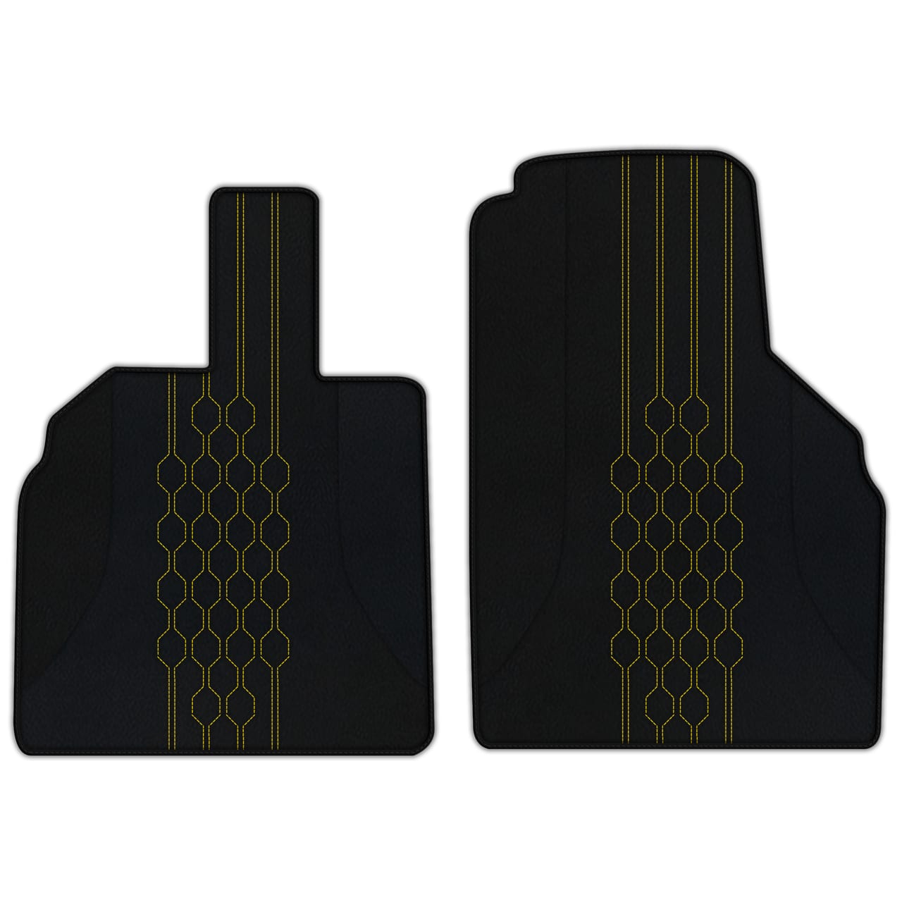 Tappetini in pelle diamantata personalizzabili per Ferrari Aventador. Qualità premium con vestibilità precisa per un adattame