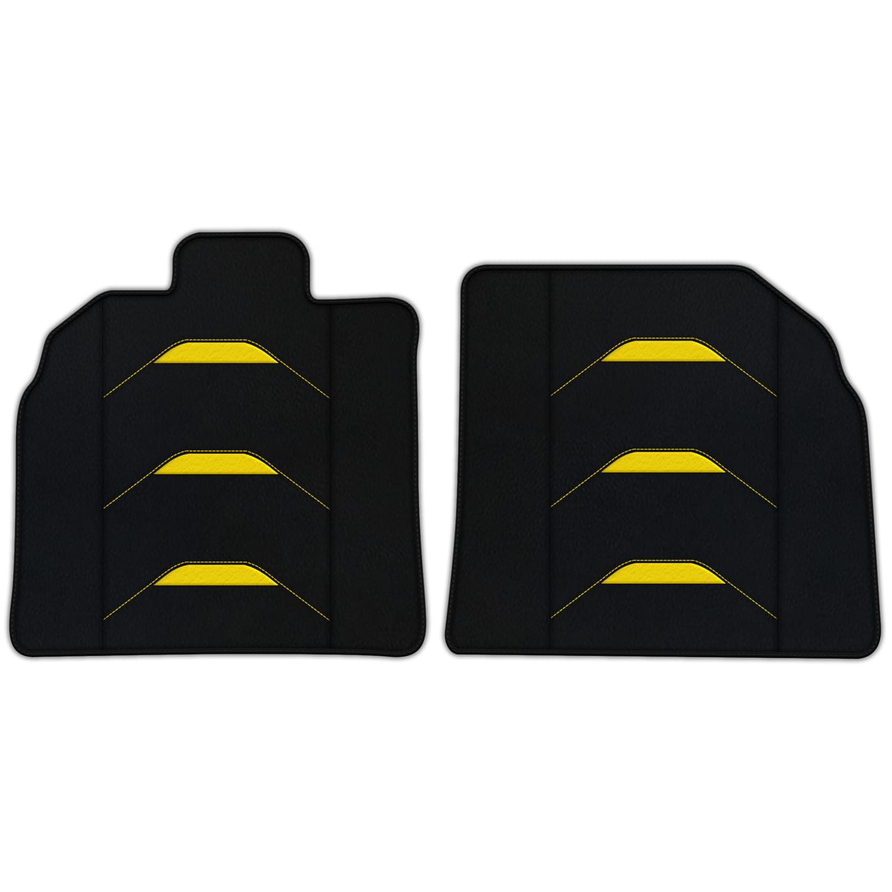 Ferrari Centenario diamond leather floor mats - custom fit, premium quality