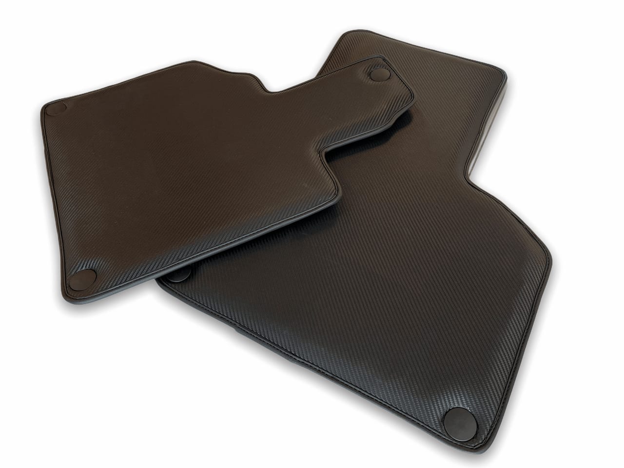 Customizable diamond leather floor mats for Ferrari Gallardo, offering premium quality and precise fitment. Custom fit design