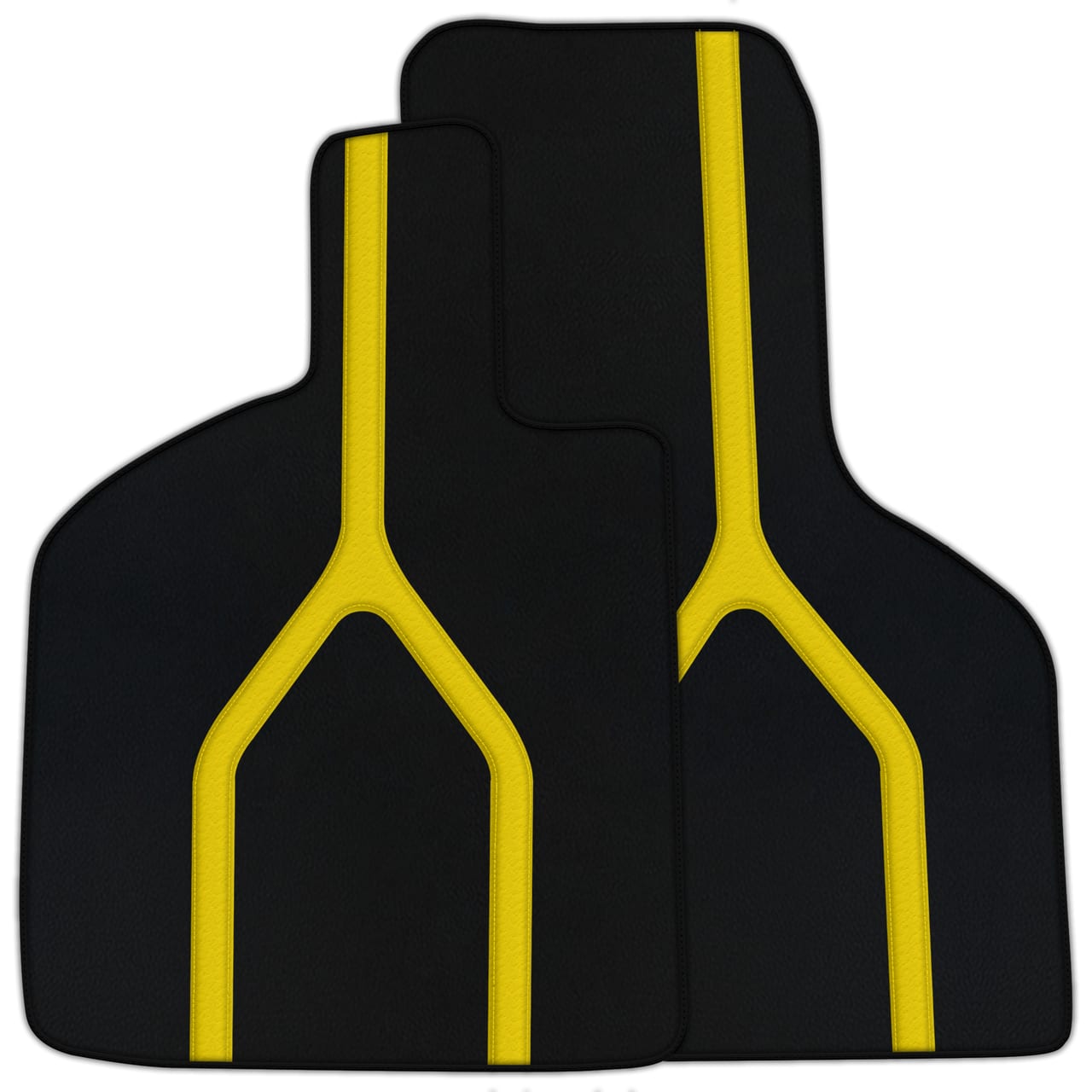 Customizable diamond leather floor mats for Ferrari Huracan (2019-2024). Premium quality, custom fit, and precise fitment.