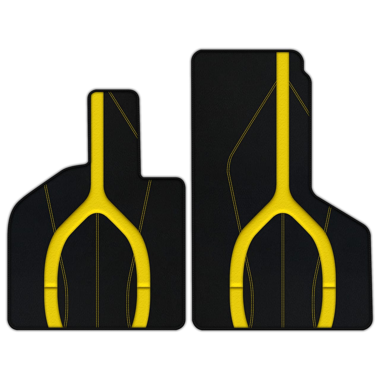 Custom Diamond Leather Floor Mats for Ferrari Huracan, premium quality, custom fit, precise fitment, ultimate protection.