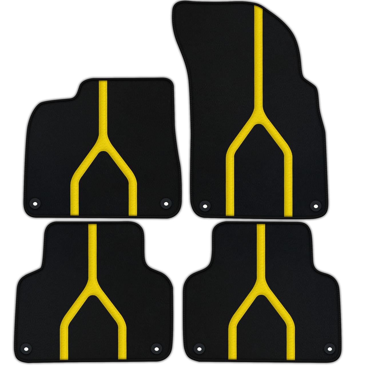 Customizable diamond leather floor mats for Ferrari Urus (2018-2024). Premium quality, custom fit for precise fitment.