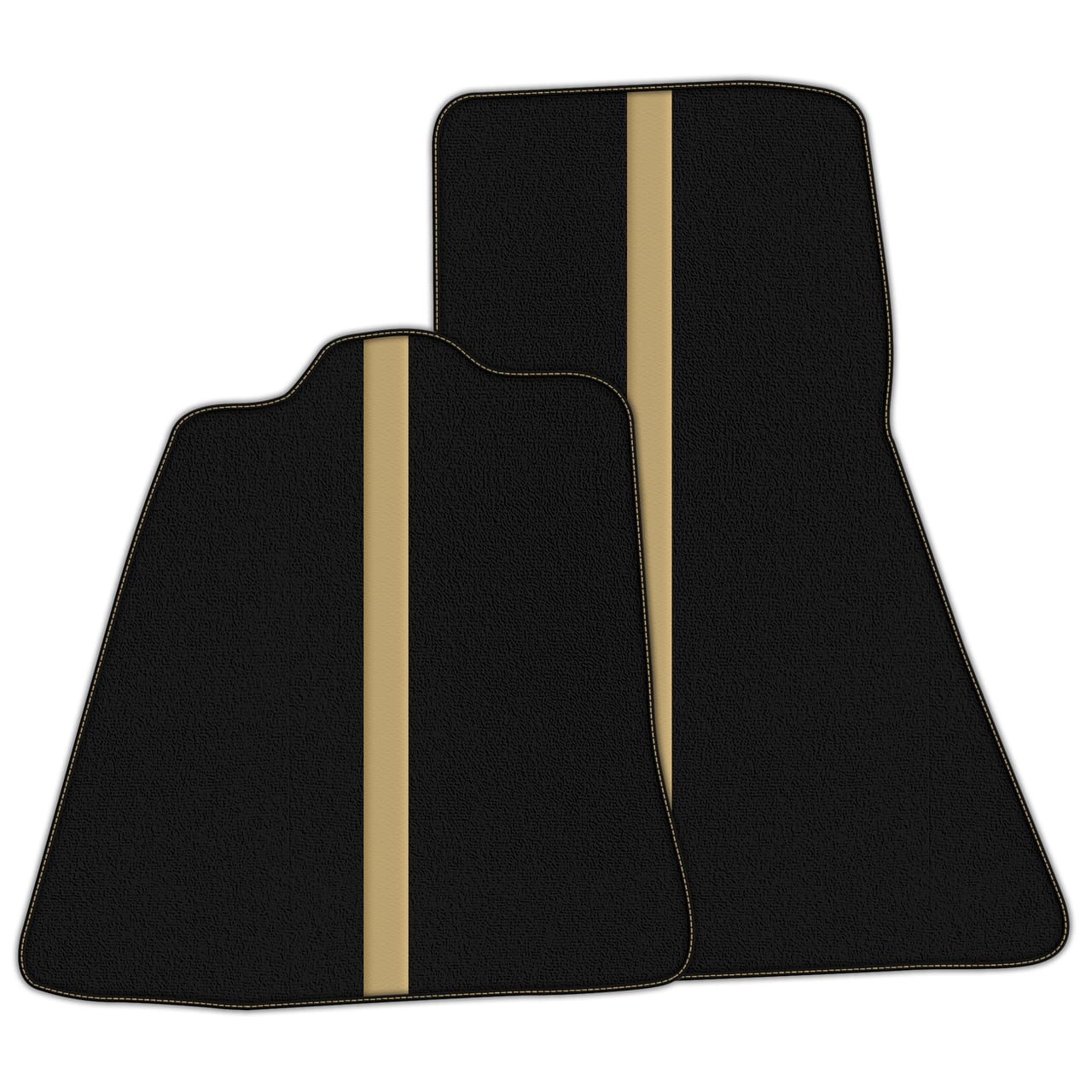 Ferrari 720S diamond leather floor mats - custom fit, premium quality