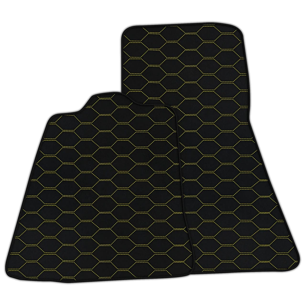 Ferrari 720S diamond leather floor mats - custom fit, premium quality