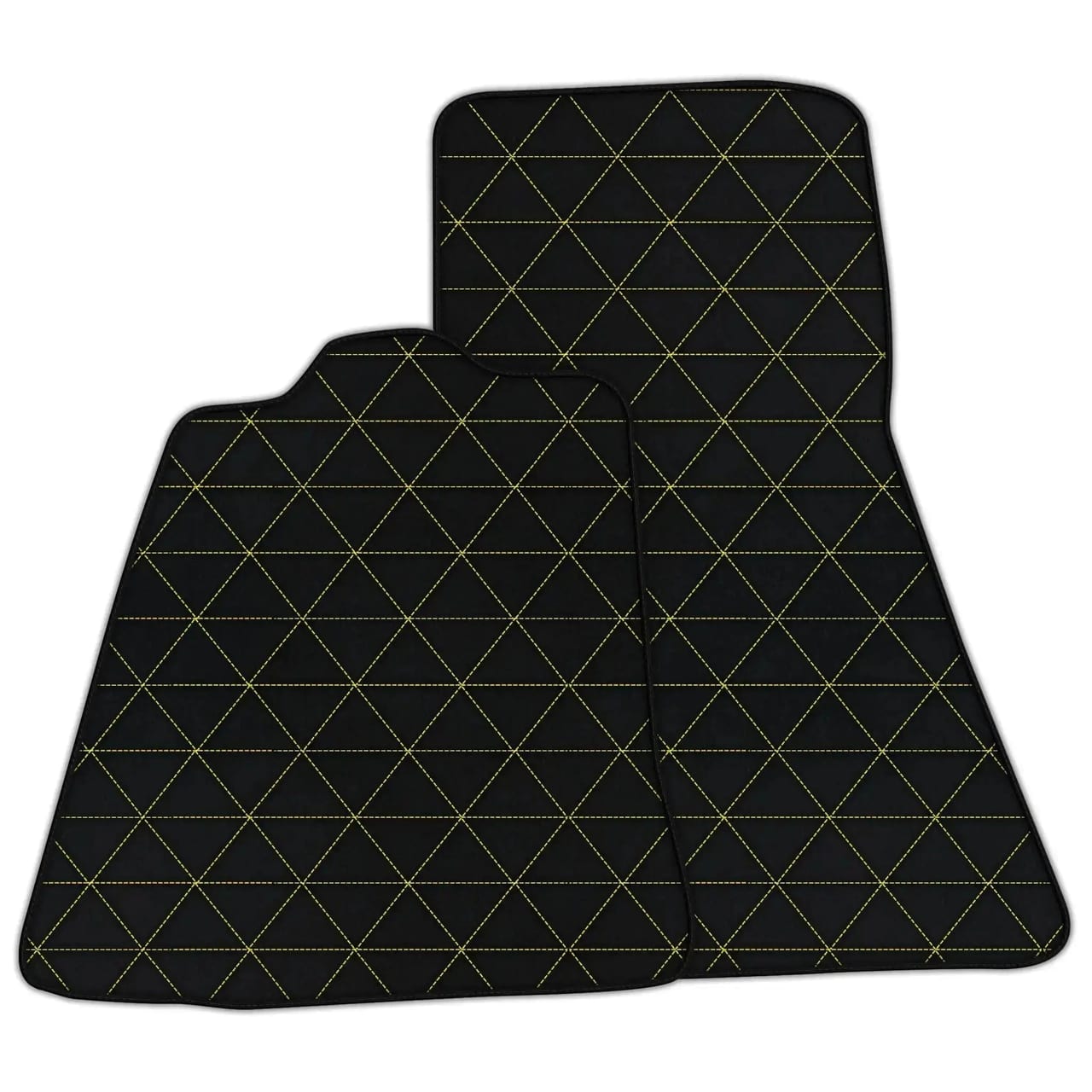Ferrari 720S diamond leather floor mats - custom fit, premium quality