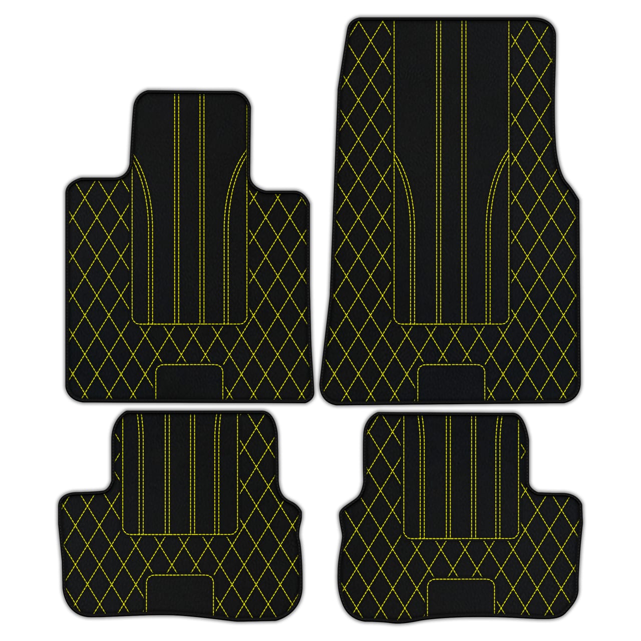 Ferrari Cullinan carbon fiber floor mats - custom fit, premium quality