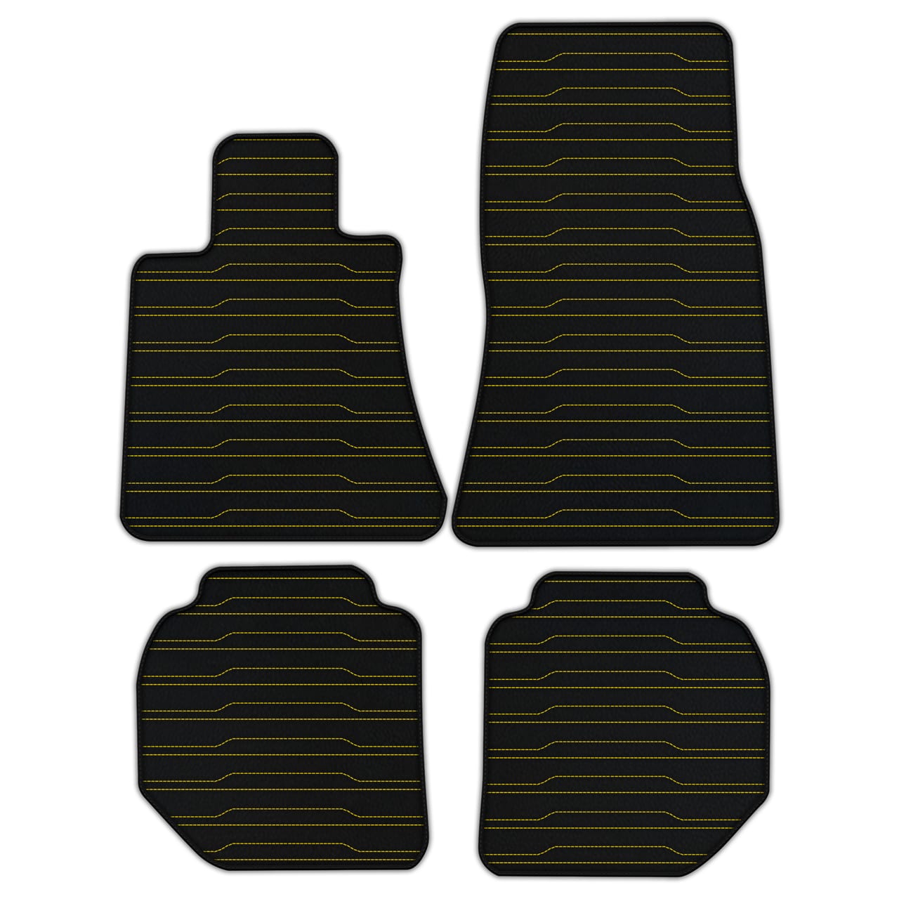 Ferrari Ghost Series II diamond leather floor mats - custom fit, premium quality
