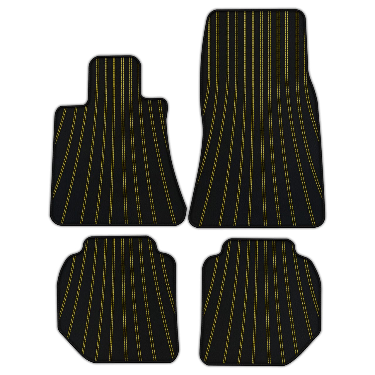 Ferrari Ghost Series II diamond leather floor mats - custom fit, premium quality