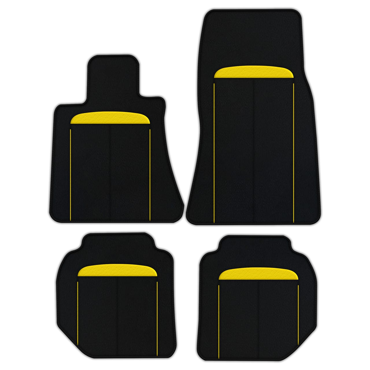 Ferrari Ghost Series II diamond leather floor mats - custom fit, premium quality