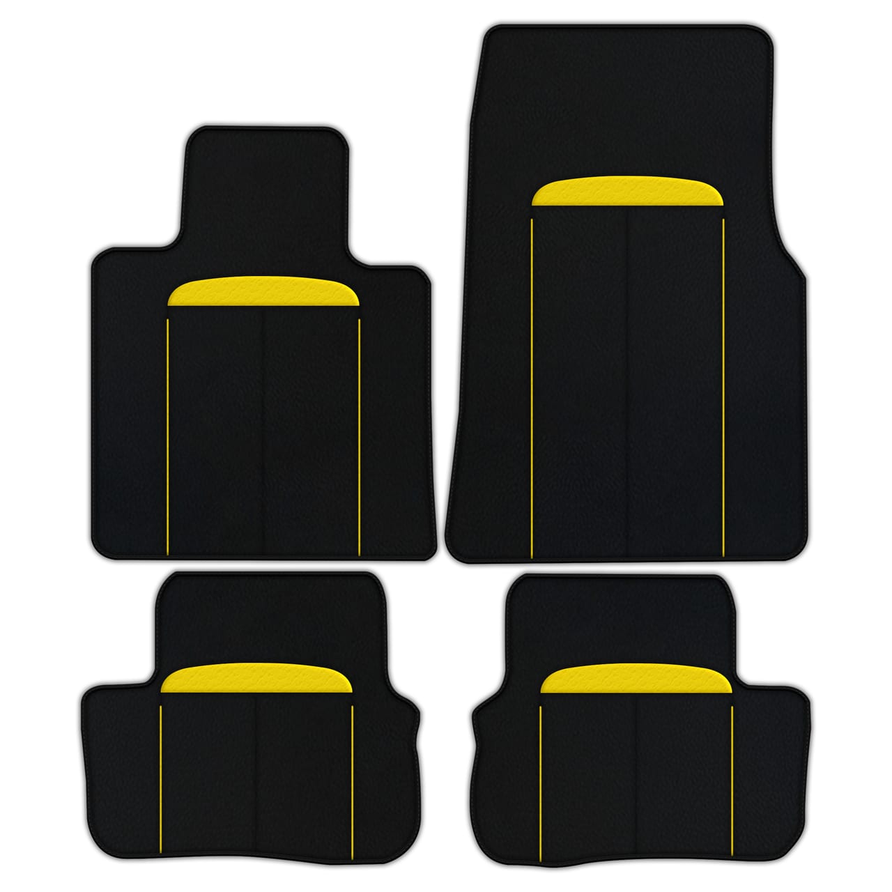 Ferrari Spectre diamond leather floor mats - custom fit, premium quality